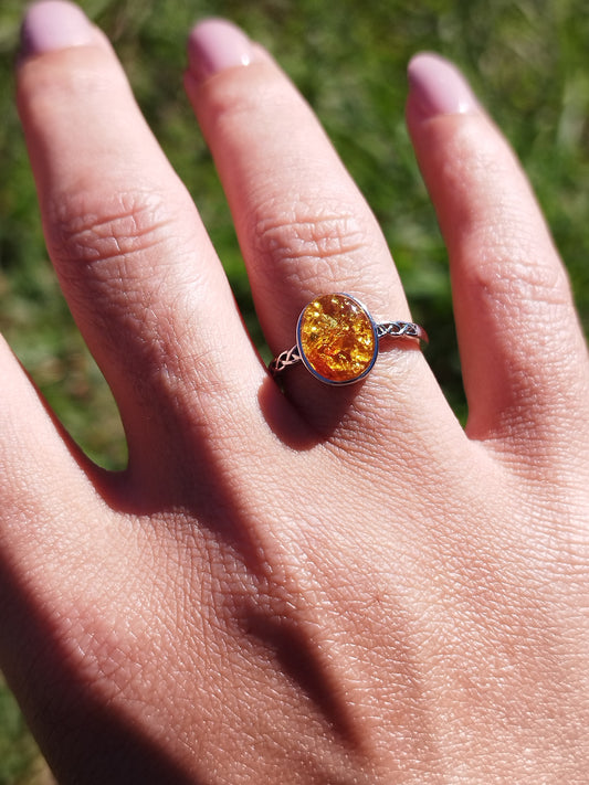 Bague Ambre